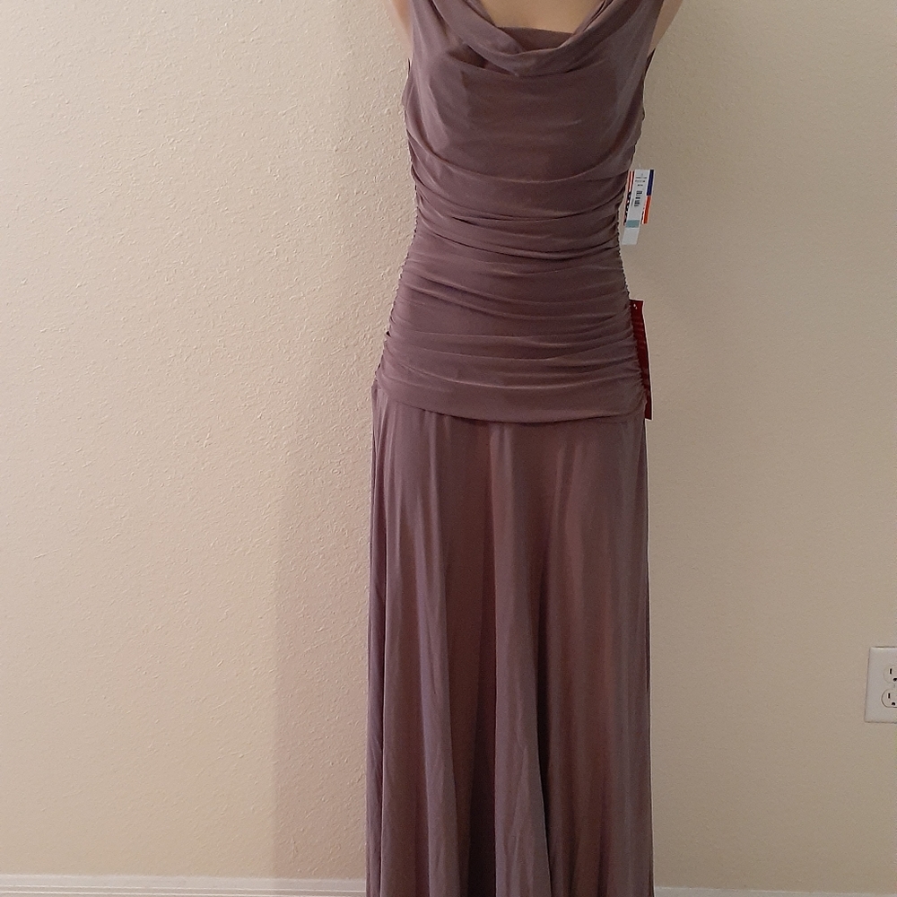 Night Way Collections Ruched bodice Gown
